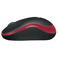 Мышь Logitech M186 (черный/красный) фото 1